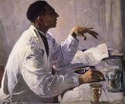 Nesterov Nikolai Stepanovich The Surgeon Doc. oil painting